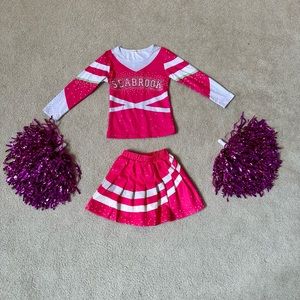 EUC Addison cheerleader costume size 4/5